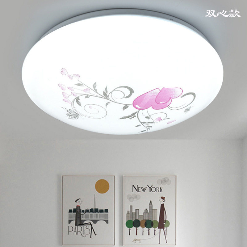 LED吸顶灯圆形卧室客厅房间书房走廊阳台卫生间厨房节能灯具灯饰