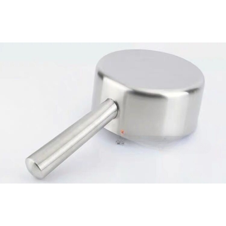 304食品级 加厚不锈钢水勺水瓢长柄家用厨房电磁炉创意平底水晶柏