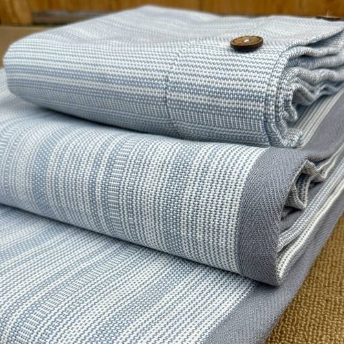 山东加厚老粗布凉席床单粗麻布亚麻冷感加厚不起皱夏季凉感强凉席