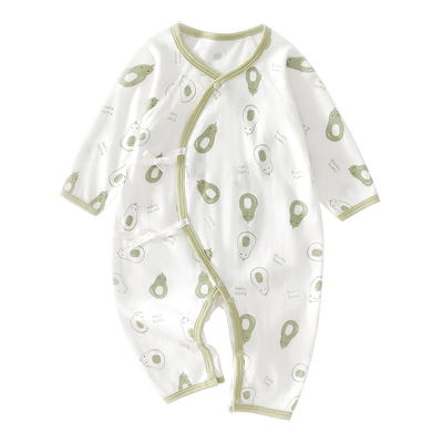 小聪熊新生婴儿衣服夏薄款连体衣