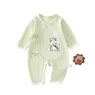 新生婴儿衣服夏季薄款初生宝宝连体衣a类纯棉夏装空调服52码夏天9