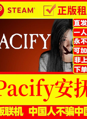 steam游戏 Pacify安抚 DLC全皮肤 在线多人联机 Steam游戏出租