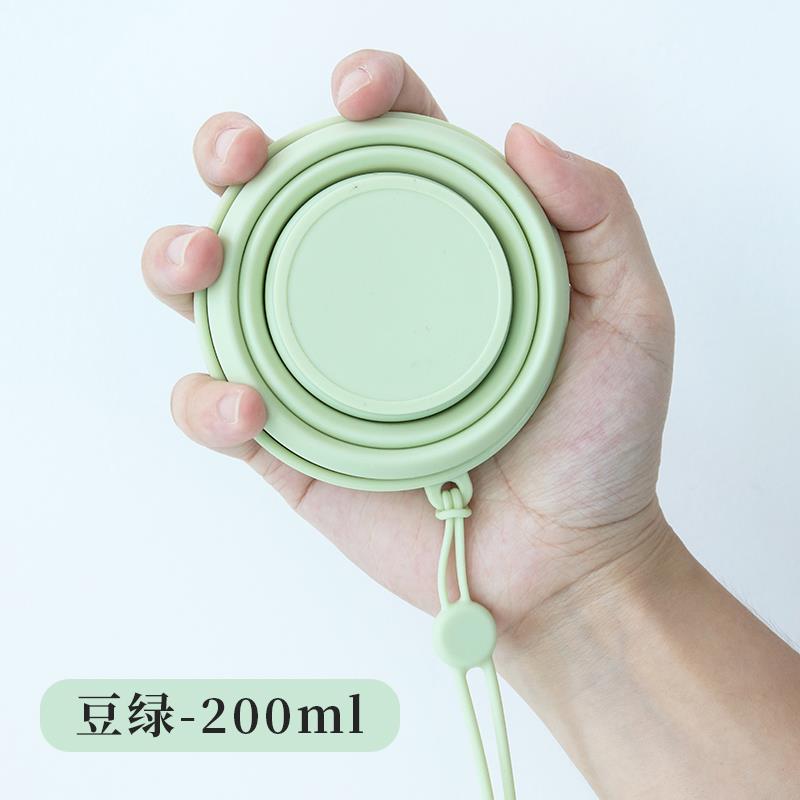 折疊水杯旅游漱口杯硅膠