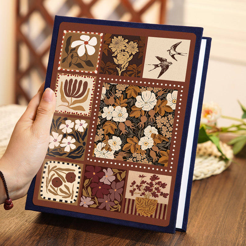 6寸家庭大容量相册本纪念册插页式过塑357寸拍立得卡册照片收纳册