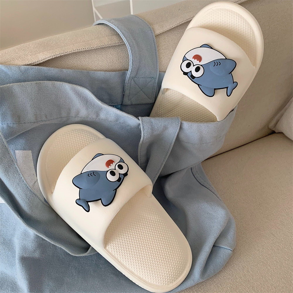 情侣居家防滑软底浴室一字拖鞋夏季可爱鲨鱼踩屎感外穿凉拖鞋男女,居家布艺,居家凉拖/凉鞋,淘宝优惠券,粉丝福利购,淘宝优惠卷