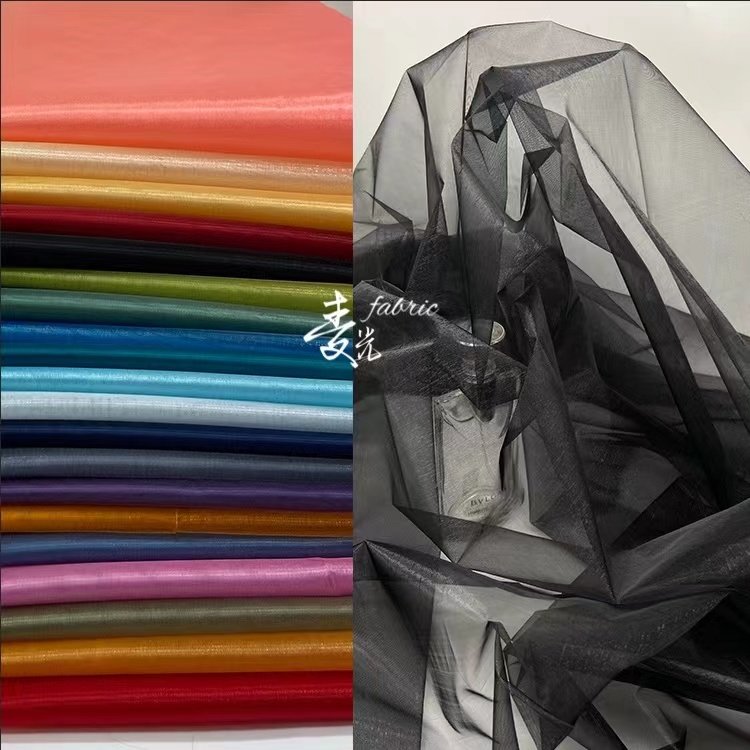 36色水光纱加密珍珠塑形纱礼品玩具婚庆糖果手纱袋裙撑烫金柯根纱,居家布艺,海绵垫/布料/面料/手工diy,淘宝优惠券,粉丝福利购,淘宝优惠卷