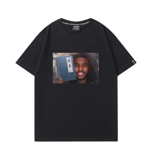 太阳队克里斯保罗隆多拳击T恤男美式复古ins潮流印花短袖宽松夏季