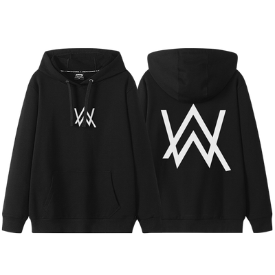 末威休闲纯棉连帽卫衣