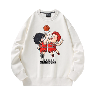 灌篮高手联名卫衣男2025新款湘北流川枫樱木花道动漫周边连帽上衣