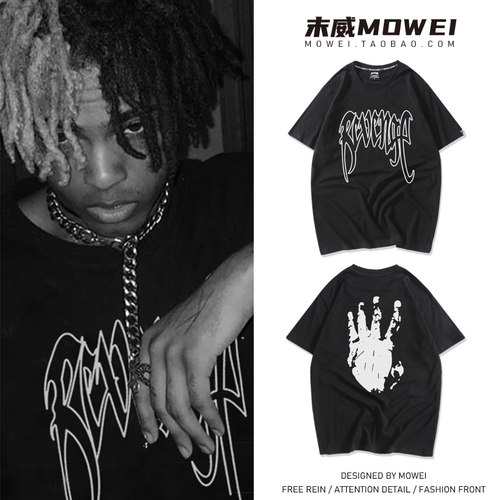 末威短袖休闲青年潮牌T恤