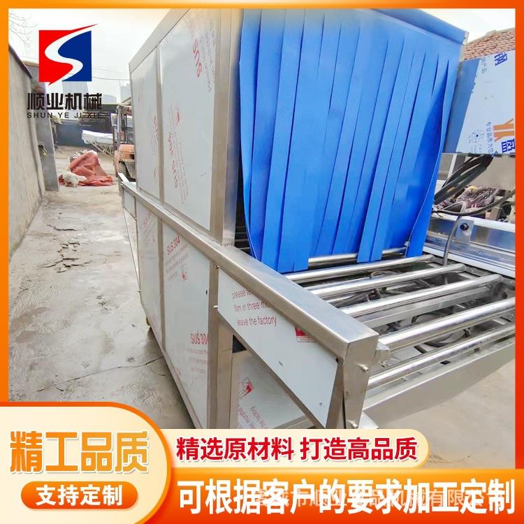 保税仓连续式消毒一体机 全自动物流箱消毒设备 台式冷链消毒机