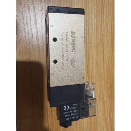 4V410吹瓶机专用电磁阀二位五通换向阀电磁控制阀气动手动换向阀
