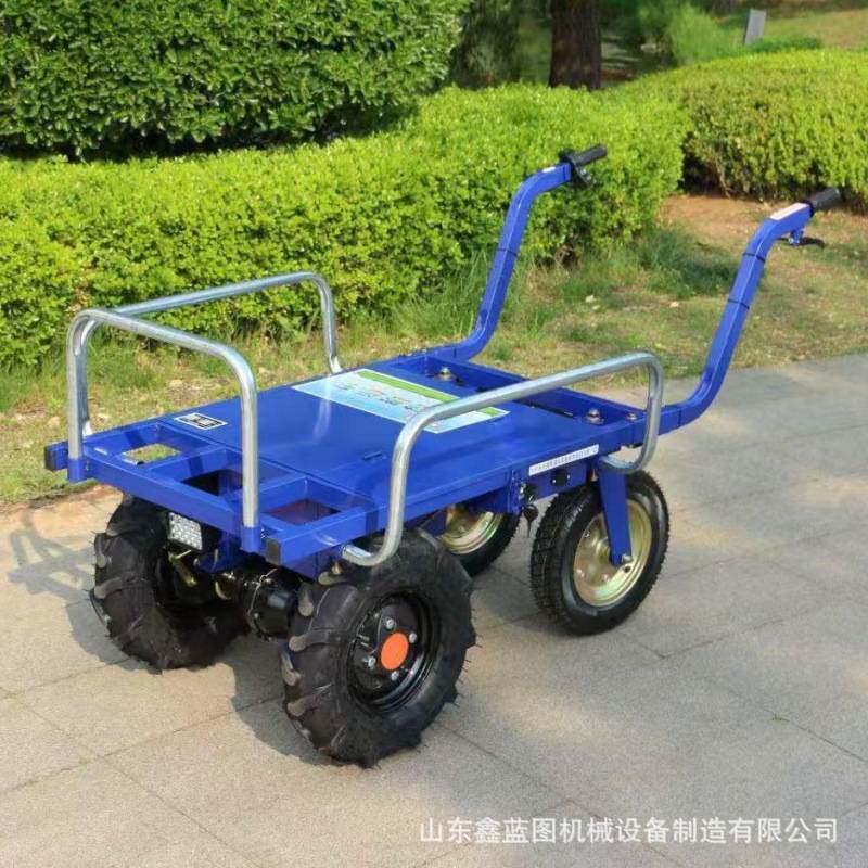 厂家直销工厂搬运物料电动助力手推车可带空档开关手推更轻松