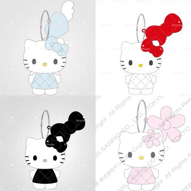 【补尾款】26.1月三丽鸥菱格系列毛绒公仔挂件kitty