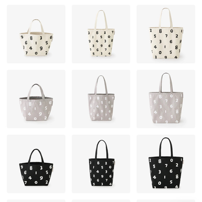 【全款预售】日本京都限定sousou数字包包手挽包托特包