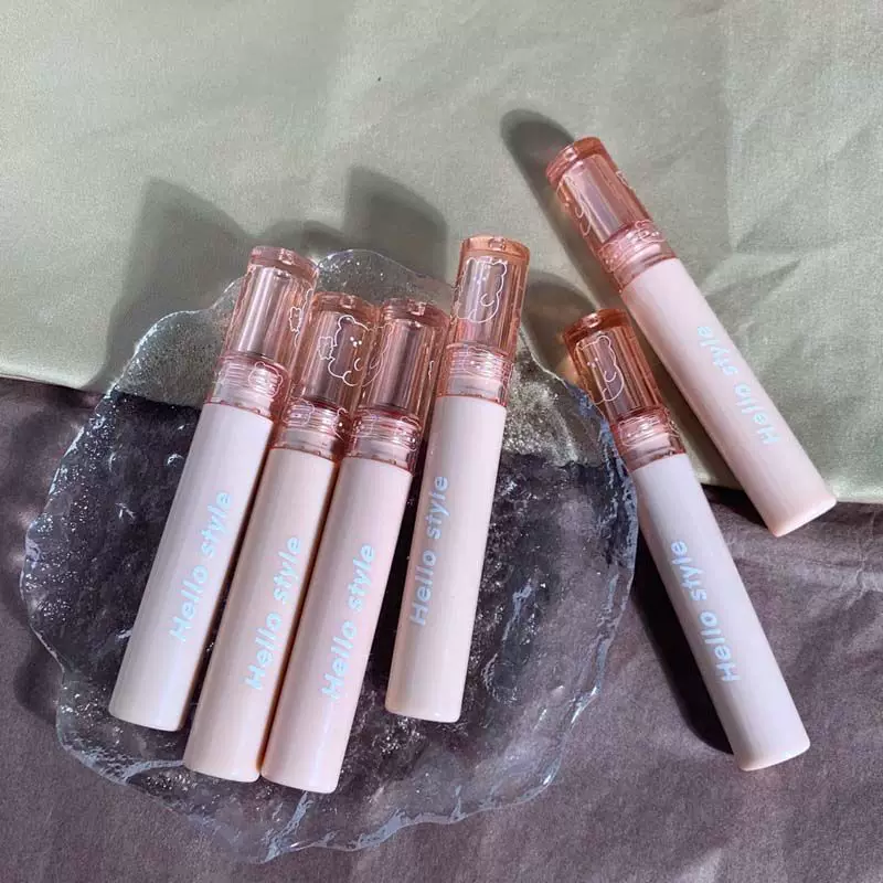 Блеск для губ Pure Desire стиль стойкий макияж лица белый оттенок губной помады матовый матовый красный непродолжительный чашки обычной цены студенческой вечеринки
