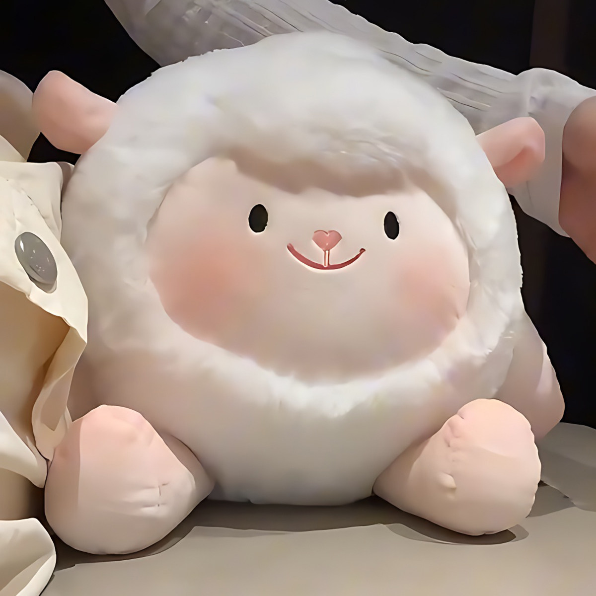 dongdong羊玩偶蛋崽派对东东羊公仔毛绒六一男女孩生日儿童节礼物