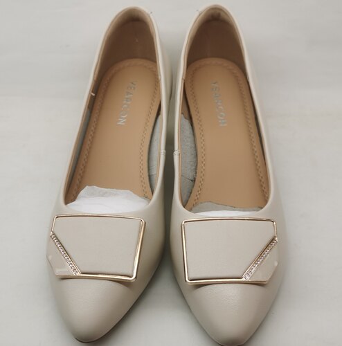 意尔康女鞋真皮高跟鞋女粗跟高跟单鞋软底不累脚职业工作鞋27212Y