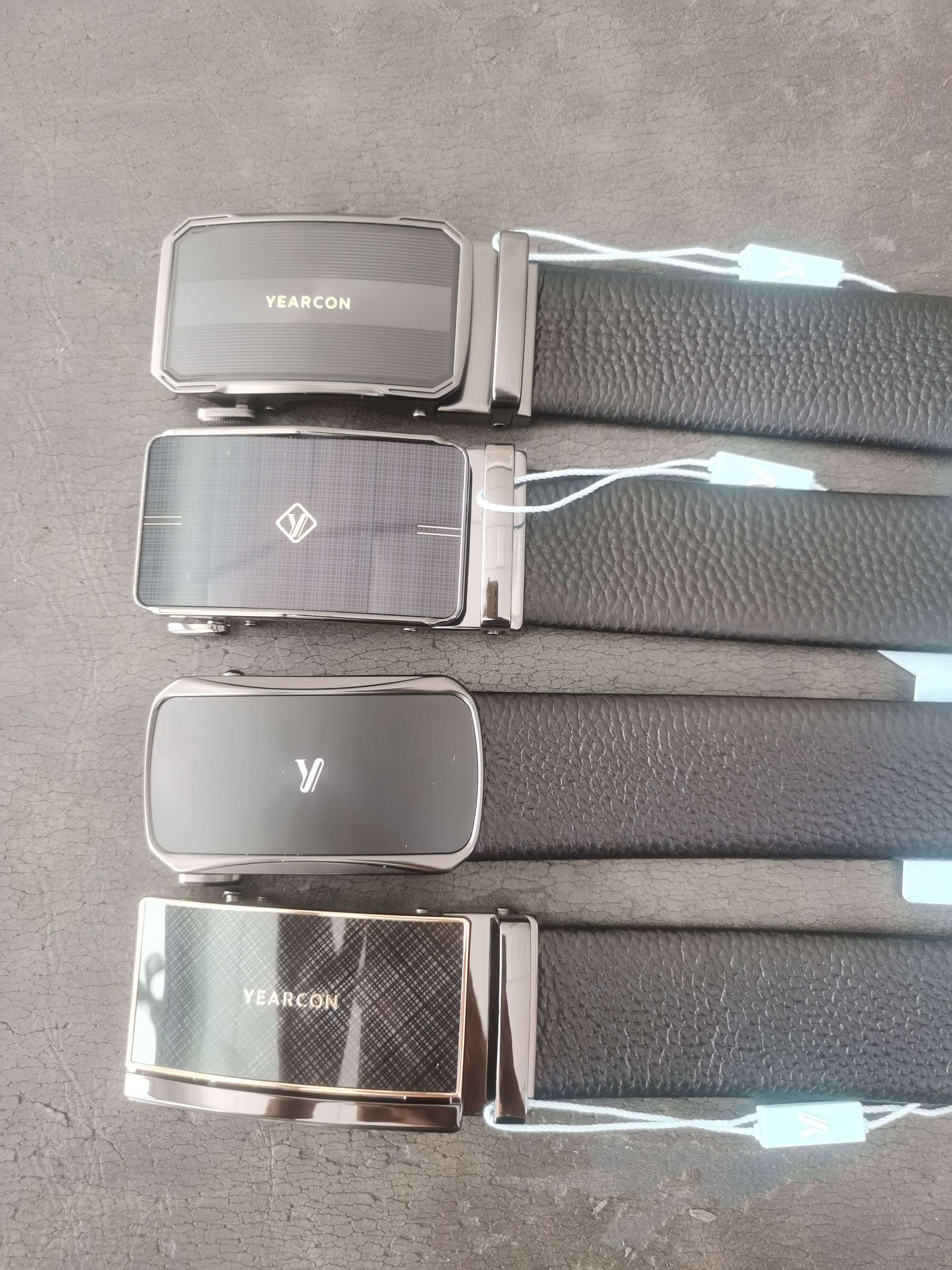 意尔康2024年新款男士腰带商务自动扣休闲商务休闲时尚