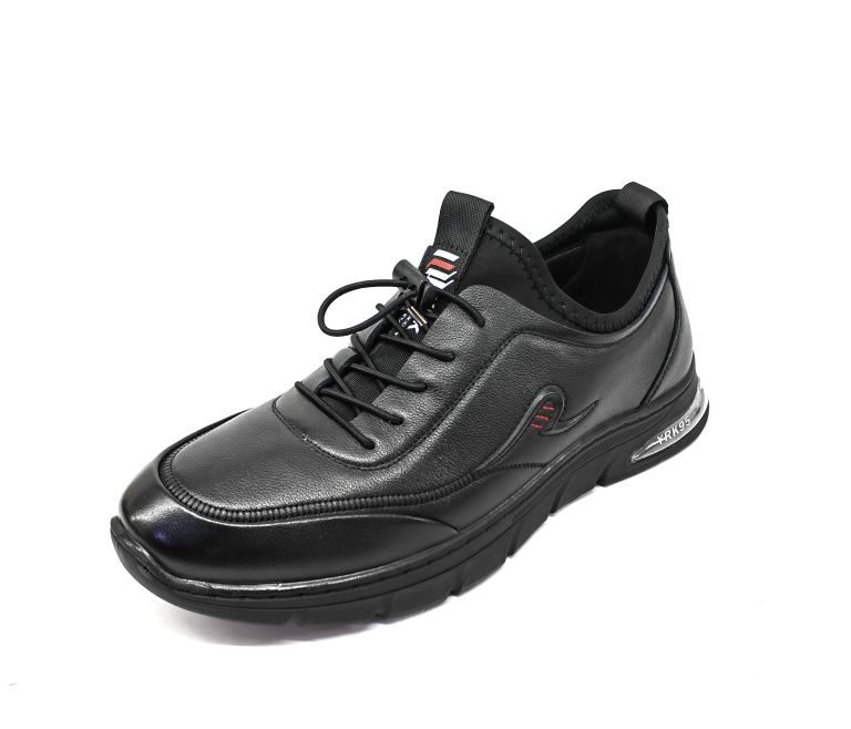 意尔康春夏季皮鞋男运动休闲鞋真皮单鞋软皮软底透气鞋子69836