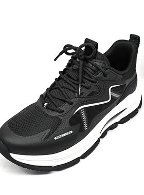 意尔康男鞋2024春季新款时尚网面透气厚底飞织软底轻便休闲52026