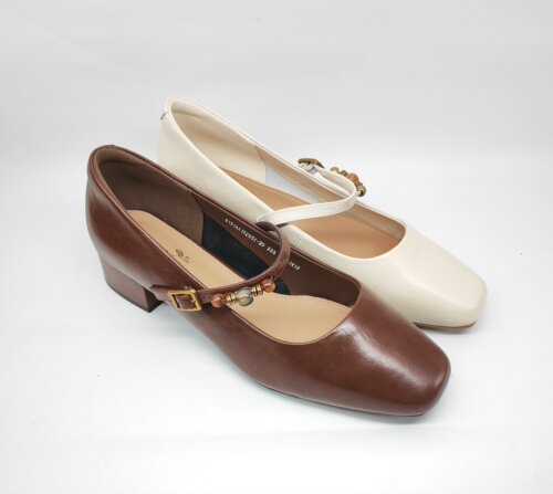 意尔康女鞋2026新款真皮软底防滑浅口单鞋时尚女鞋6151AA15255Y