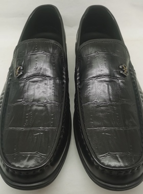 意尔康2025春商务休闲男真皮乐福鞋软底豆豆鞋驾车鞋5112AR56289A