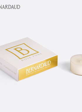 法国柏图BERNARDAUD浮生六香4只装香味蜡烛香薰卧室香氛蜡烛