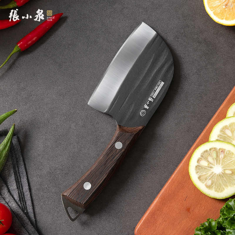 【小巧】张小泉锤纹多用刀切菜切肉家用锻打菜刀女士厨房刀具锋利