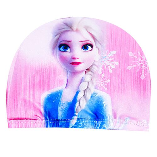 爱莎儿童泳帽卡通舒适护耳