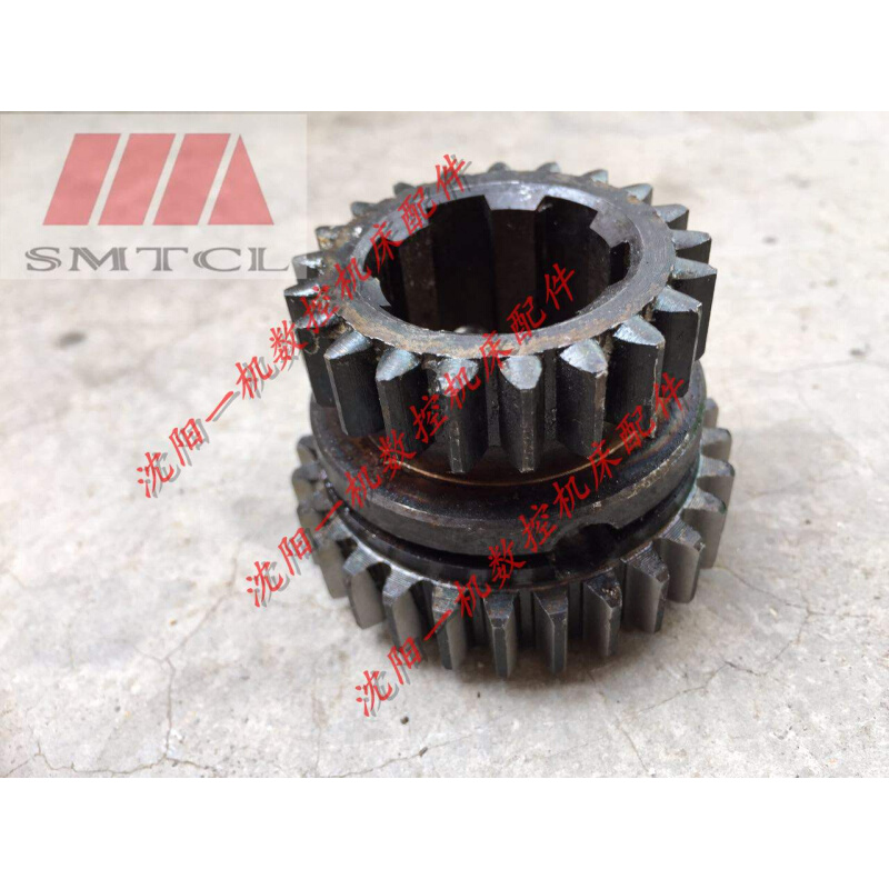 中捷钻床配件 Z3025 Z3032 Z3040*13 21336 双联齿轮 Z21 Z28 M2