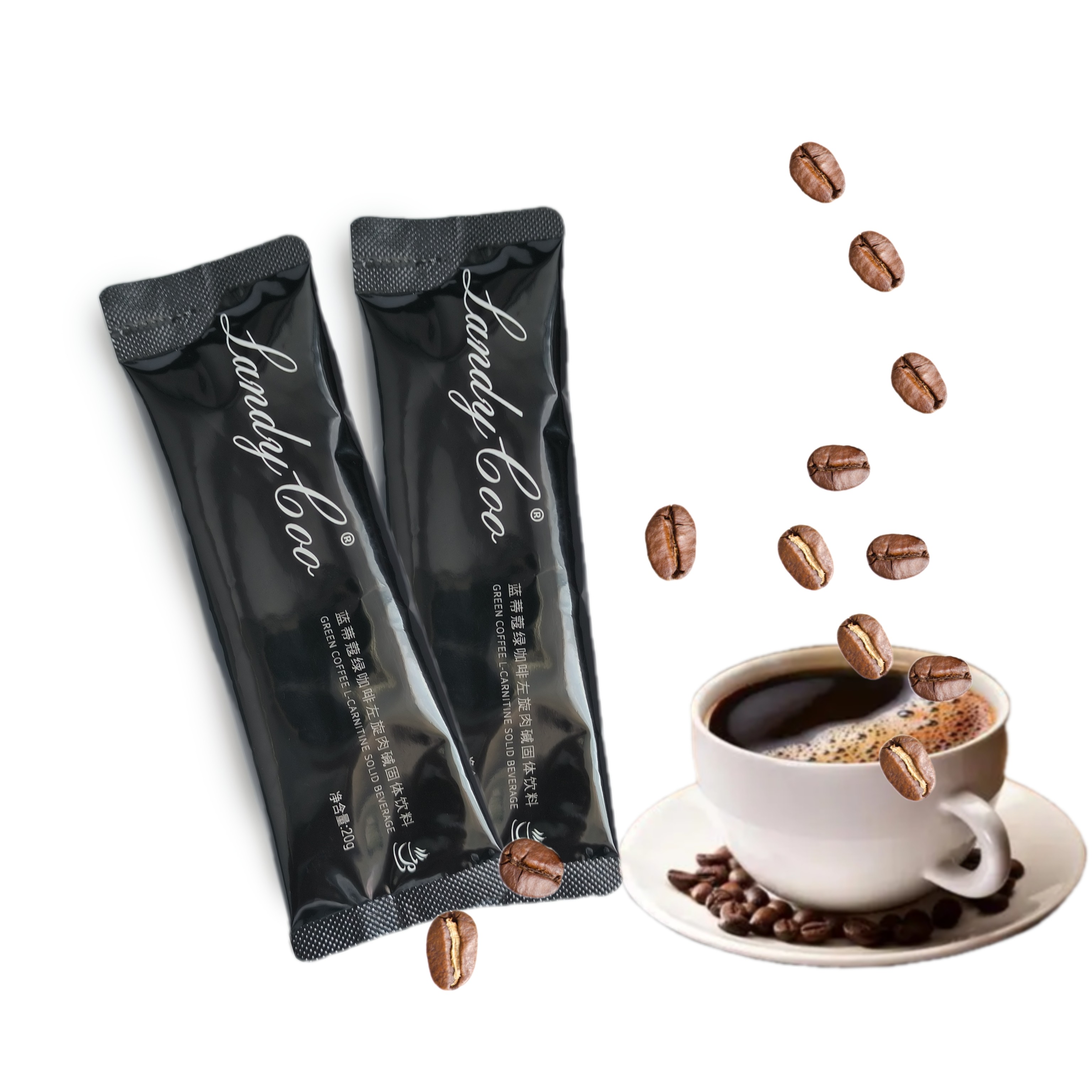 新品梦幻蓝蒂蔻升级加强版防弹黑咖啡速溶三合一微商同款正版现货