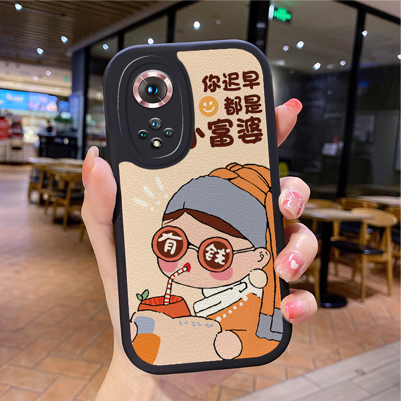小羊皮富婆适用华为智选hi nova9手机壳nove9散热Pro防摔hinoⅴa9男款nvao嗨novα九noa nvo智选n0va9全包边