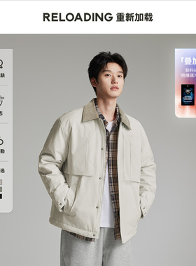 【Y-Warm】Reloading重新加载 巴恩风翻领叠加态索罗娜保暖棉服