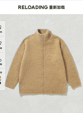 【冬款尝鲜】Reloading重新加载 圈圈纱亲肤cleanfit防风高领毛衫