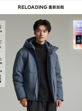 【Y-Warm】Reloading重新加载 大口袋高领连帽防风叠加态保暖棉服