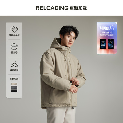 【Y-Warm】Reloading重新加载 特氟龙三防多口袋叠加态保暖棉服