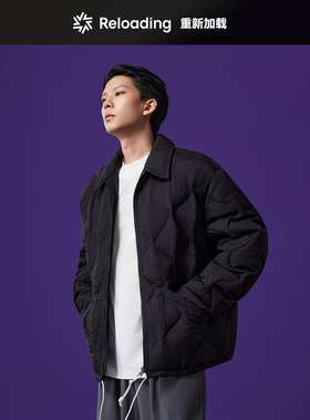 【现货】重新加载 90优质白鸭绒S型绗缝锁绒Acne保暖翻领羽绒服