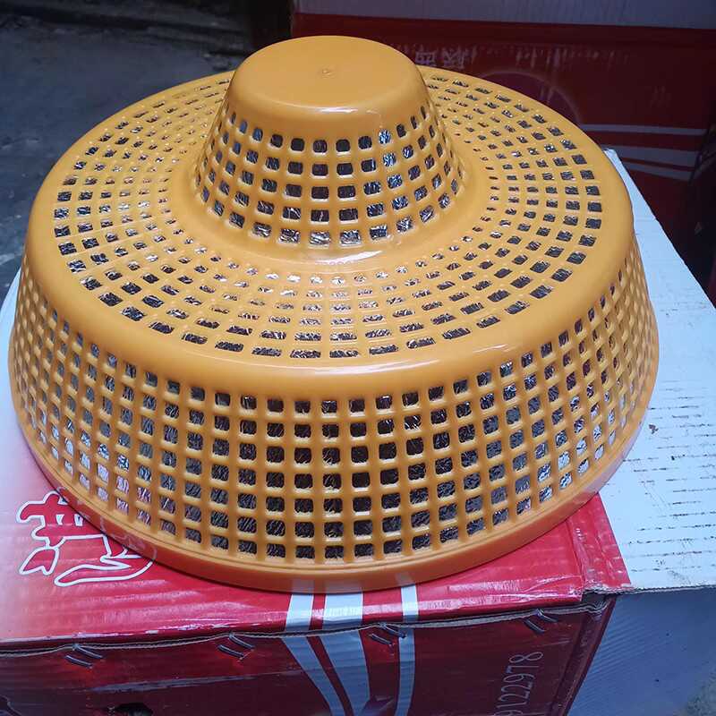 防水斗笠帽农用塑料斗篷遮雨帽防雨帽遮阳帽子道具钓鱼登山帽雨帽