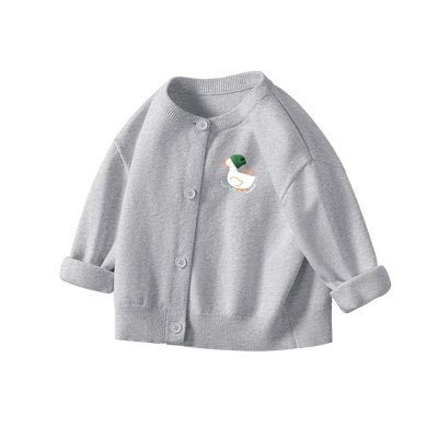 儿童外套春秋款男童针织开衫