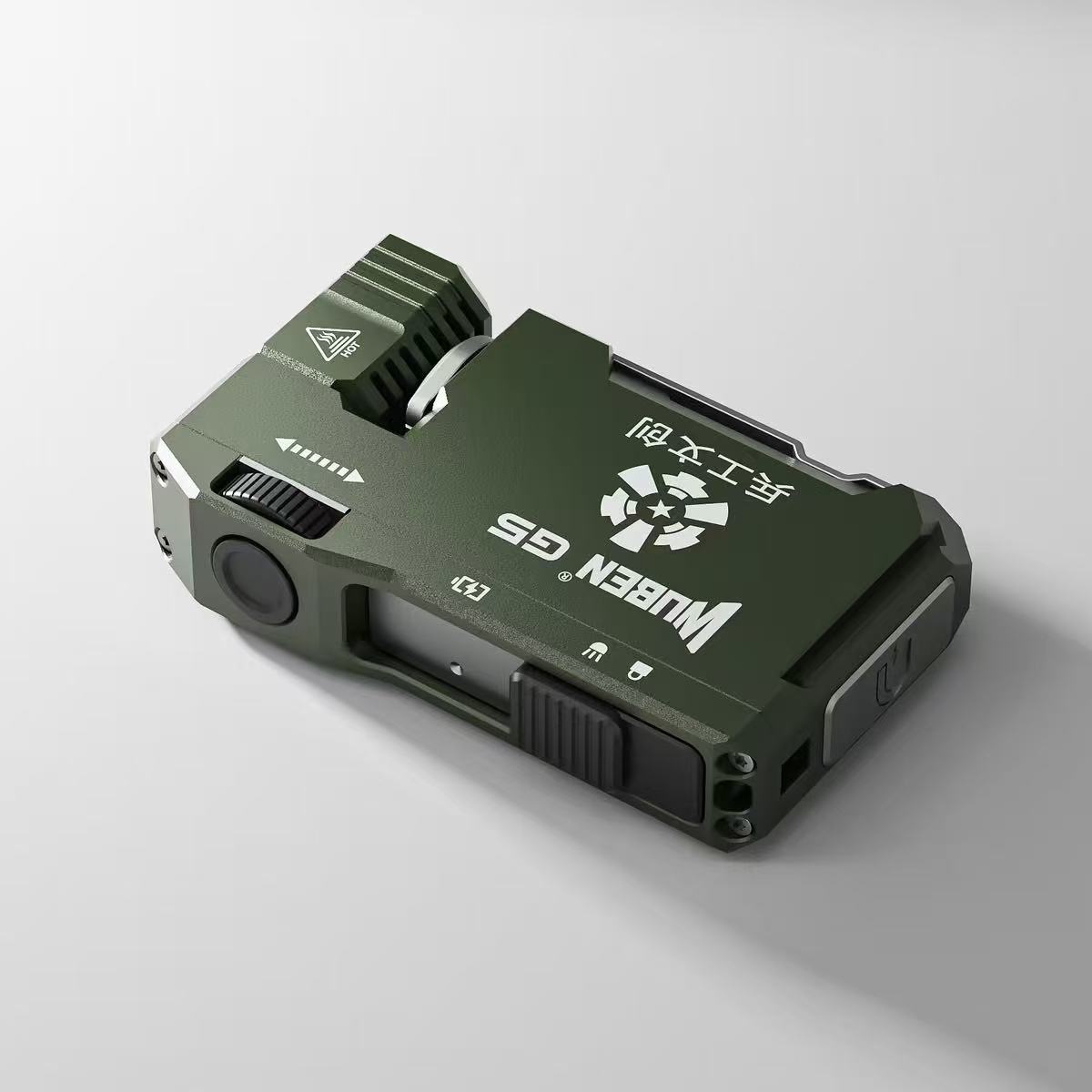 务本G5便携灯磁吸EDC强光手电筒RGB红蓝闪登山头戴灯户外充电防水