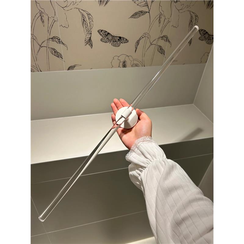 亚克力毛巾架免打孔卫生间浴室毛巾杆置物架高端挂毛巾架子洗漱台