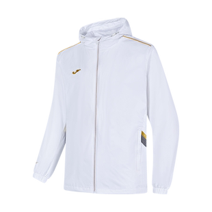Joma26年新款风雨衣防泼水梭织外套西班牙系列足球训练服户外运动
