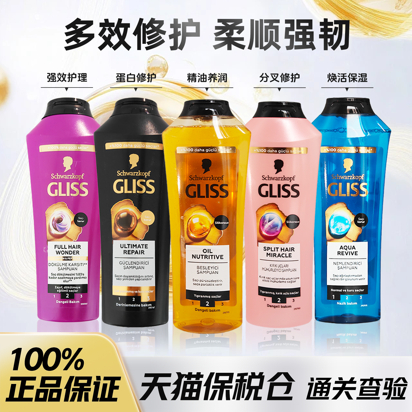 施华蔻洗发水滋养头发