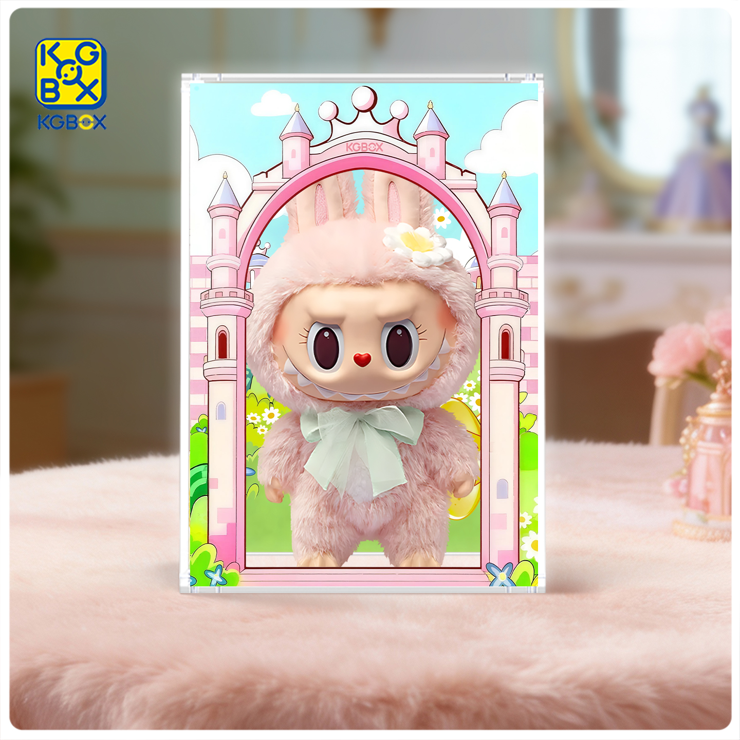 KGBOX大甜心搪胶亚克力展示盒