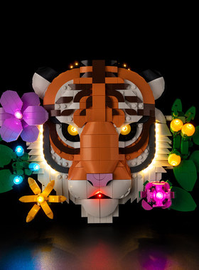 KGBOX用于艺术生活系列31217老虎装饰LED灯具 展示盒