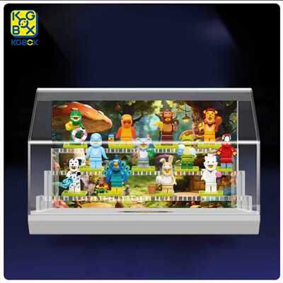 KGBOX动物人仔抽抽乐主题展示盒