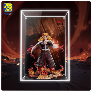 KGBOX适用于ANIPLEX鬼灭之刃系列无限城1/8手办INS风加厚展示盒