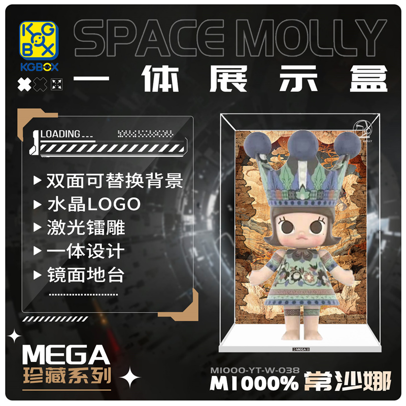 KGBOX手办盲盒防尘展示盒