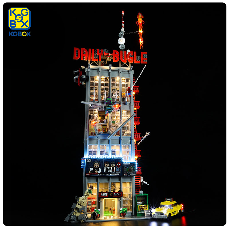 76178蜘蛛侠号角日报大楼LED灯饰